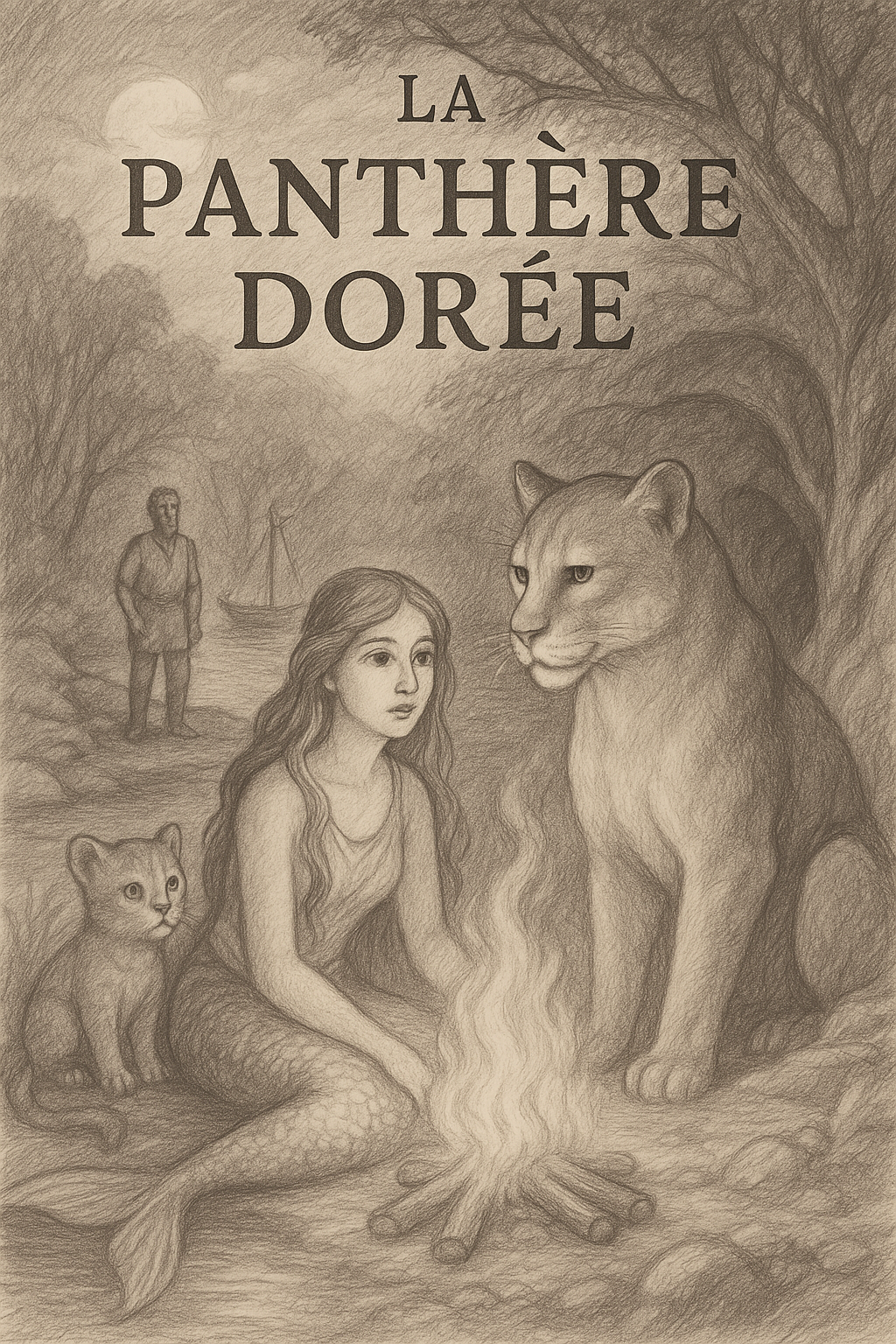Couverture – La Panthère dorée et la Sirène du Fleuve
