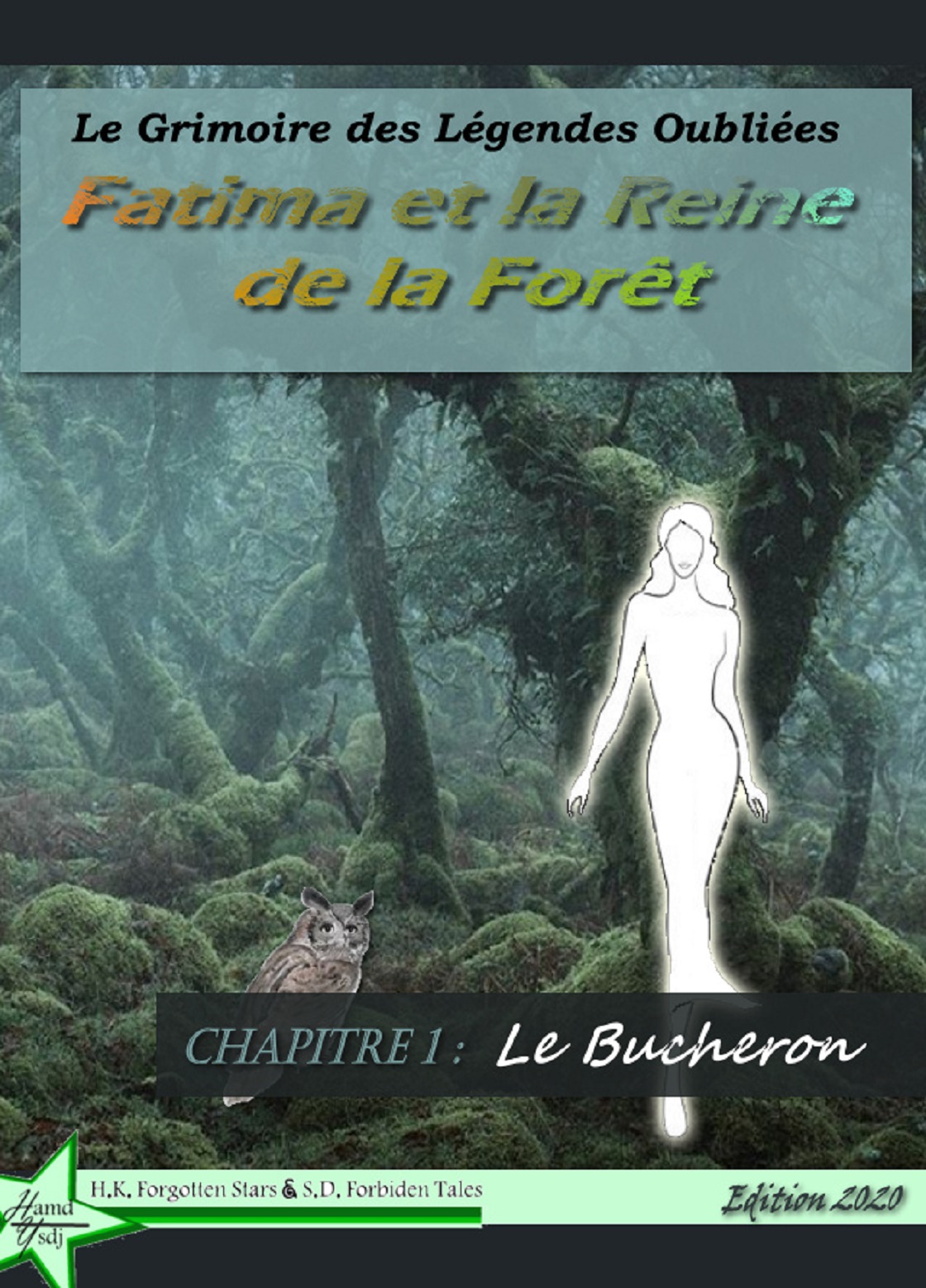 Couverture – Fatima et la Reine de la Forêt, Tome 1